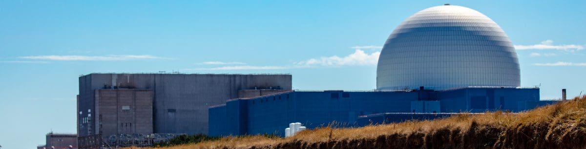 A picture of Sizewell C nuclear powerplant