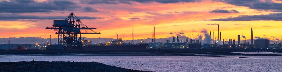 A picture of a power plant in the North East