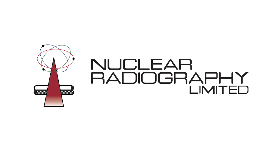 NRL's first logo as Nuclear Radiography Limited in 1983