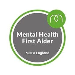 The mental health first aider logo in full colour