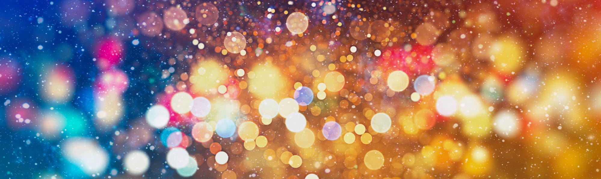 Sparkly multi coloured background, showing celebration.